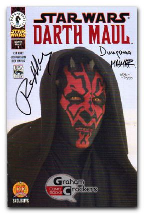 Star Wars Darth Maul #1 (2000) Dynamic Forces Signed variant