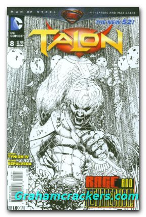 Talon #8 b&w variant