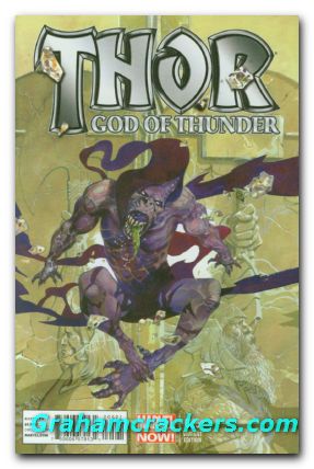 Thor God of Thunder #5 (2012) Guera variant