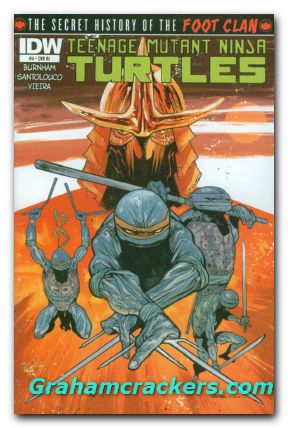 Teenage Mutant Ninja Turtles Secret Foot Clan #4 variant cover