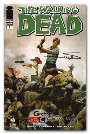 Walking Dead #1 wizard world st. louis signed cover