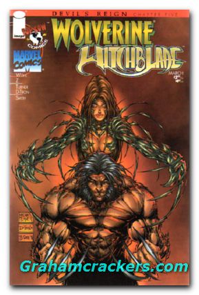 Wolverine Witchblade #1 (1997) cover b