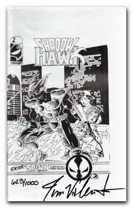 Shadowhawk Ashcan #2 signed