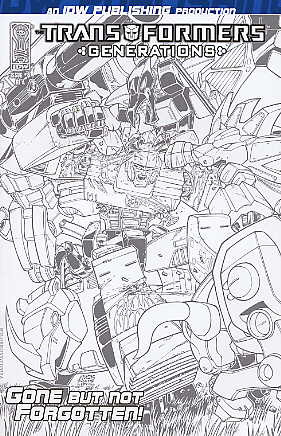 Transformers Generations #8 cover b