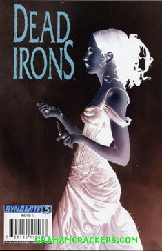 Dead Irons #3 (2009) negative art variant