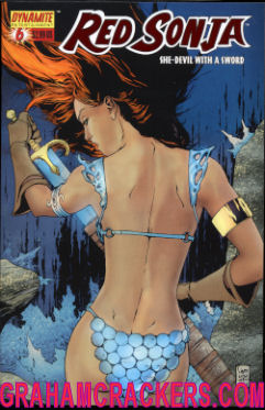 Red Sonja #6 (2005) cover d camuncoli foil variant