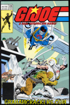 GI Joe A Real American Hero #24 (1982) Action Figure Reprint Edition