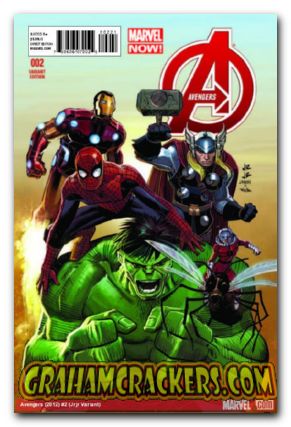 Avengers #2 (2012) romita jr variant cover
