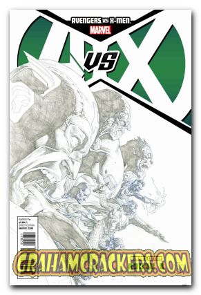Avengers vs X-Men #8 Opena Sketch variant 