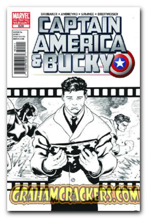 Captain America and Bucky #620 (2005) second print