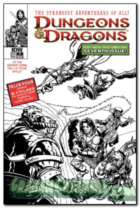 Dungeons & Dragons #7 (2010) cover d variant