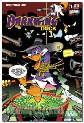 Darkwing Duck #1 Duck Knight Returns cover b