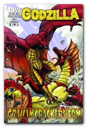 Godzilla #4 (2012) cover b