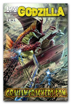 Godzilla #4 (2012) variant cover