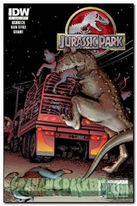 Jurassic Park #1 (2010) yeates cover 