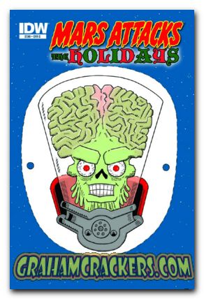 Mars Attacks Holidays #1 (2012) cover c