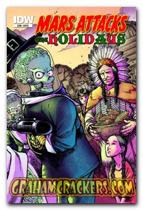 Mars Attacks Holidays #1 (2012) cover d