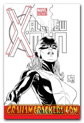 All New X-Men #1 (2012) quesada sketch variant