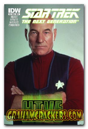 Star Trek Next Generation Hive #3 cover b