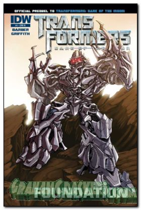 Transformers Foundation #4 (2011) variant cover