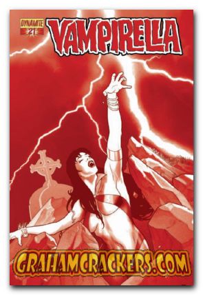 Vampirella #21 (2010) red incentive cover