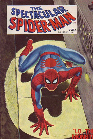 Spectacular Spider-Man #1 b&w mag