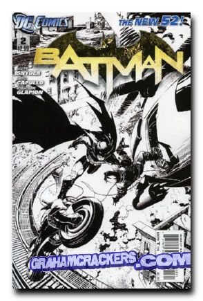 Batman #2 (2011) sketch variant