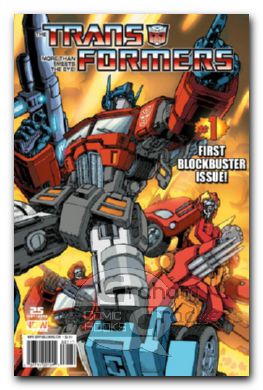 Transformers #1 (2009) cover b