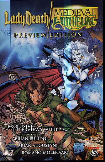 Lady Death Medieval Witchblade #preview (2001)