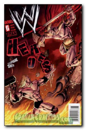 WWE Heroes #6 (2010) cover a