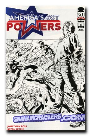 Americas Got Powers #1 (2012) second print