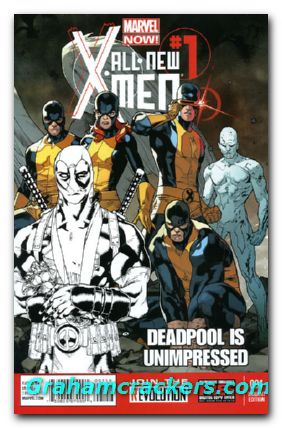 All New X-Men #1 (2012) deadpool sketch variant