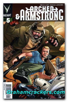 Archer & Armstrong #5 (2012) lupacchino variant