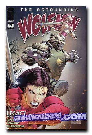 Astounding Wolf-Man #21 (2007) variant