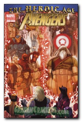 Avengers #2 (2010) second print