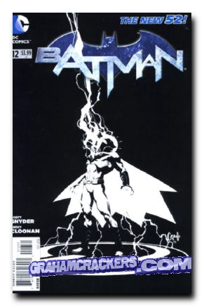 Batman #12 (2011) sketch variant