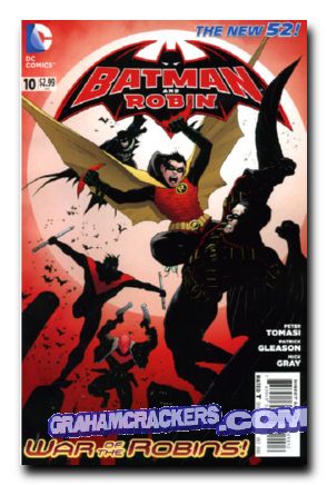 Batman And Robin #10 (2011) second print