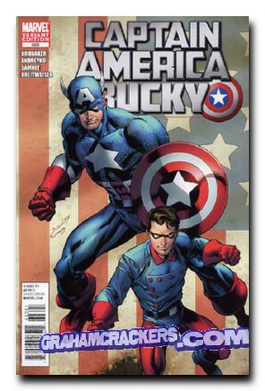 Captain America and Bucky #620 (2005) variant cover