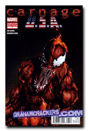 Carnage USA #1 variant cover