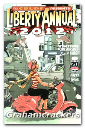 CBLDF Liberty Annual 2012 #1 (2012) cover b