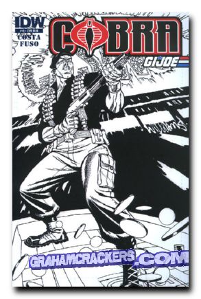 Cobra #13 (2011) b&w variant