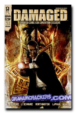 Damaged #1 (2011) sdcc exclusive a