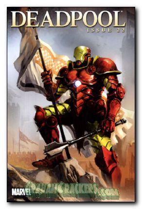 Deadpool #22 (2008) Iron Man Design variant