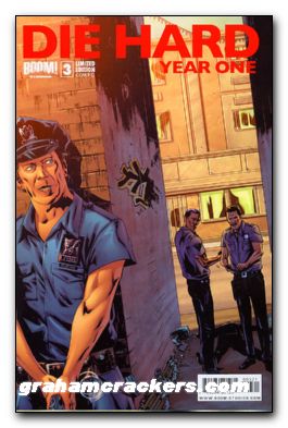 Die Hard Year One #3 (2009) incentive cover