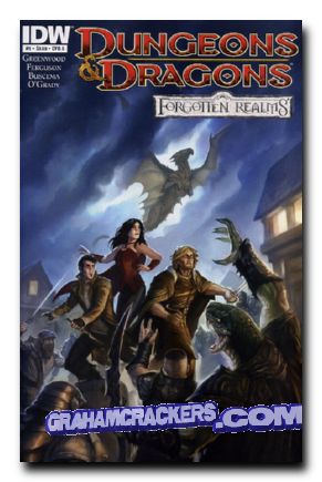 Dungeons & Dragons Forgotten Realms #1 (2012) cover a