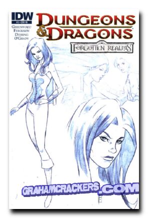 Dungeons & Dragons Forgotten Realms #3 (2012) cover c variant
