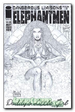 Elephantmen #19 (2006) sketch cover