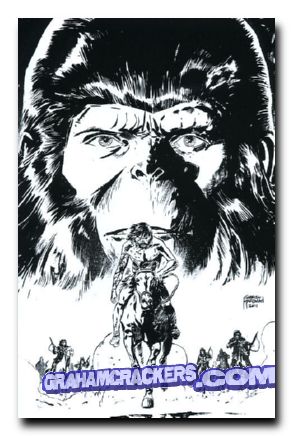 Exile On The Planet Of The Apes #2 (2011) variant cover