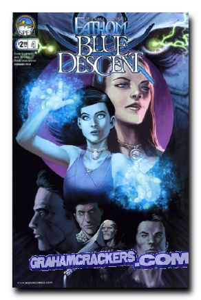 Fathom Blue Descent #4 (2010) cover a