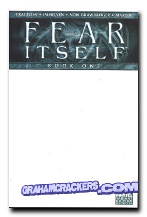 Fear Itself #1 (2011) blank variant